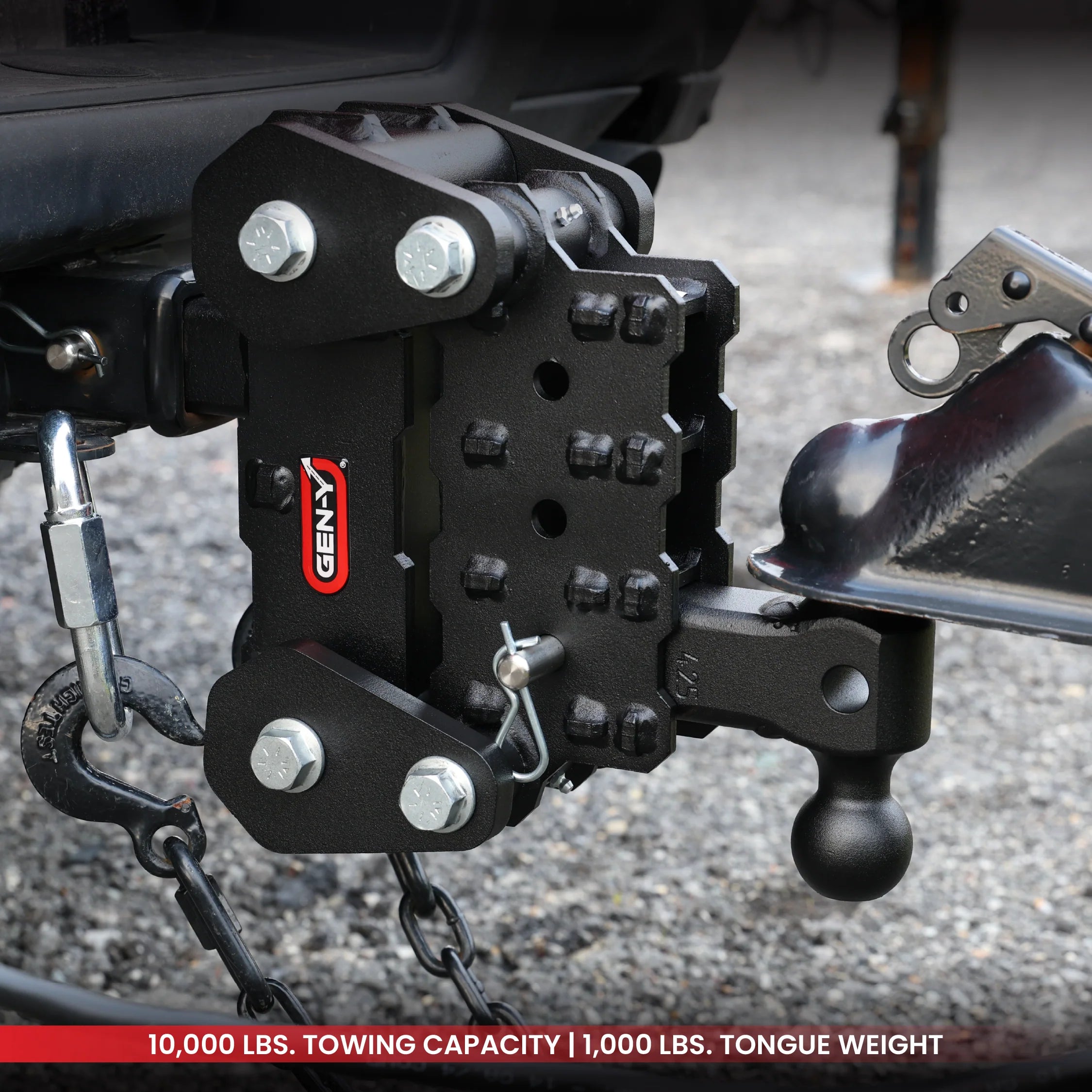The Phantom-XT 2" Shank Adjustable Drop Hitch
