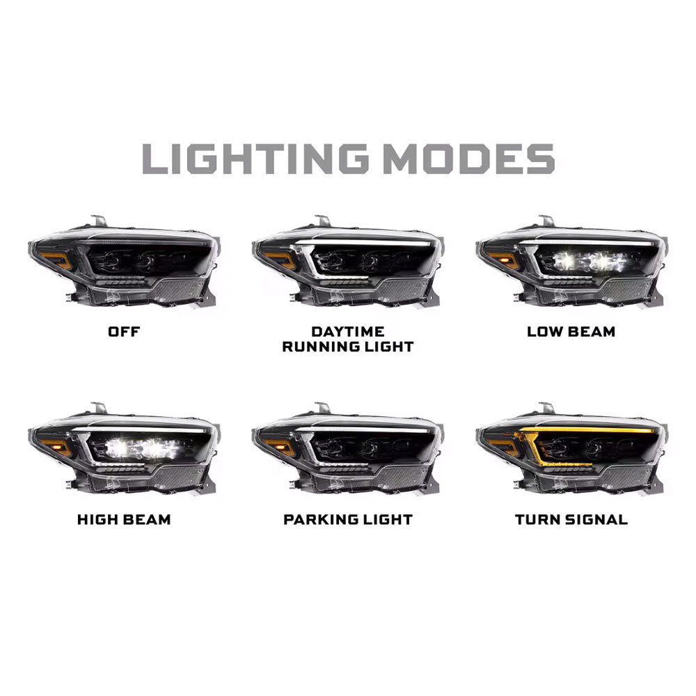 XB Evo Hybrid LED Headlights Tacoma (2016-2023)
