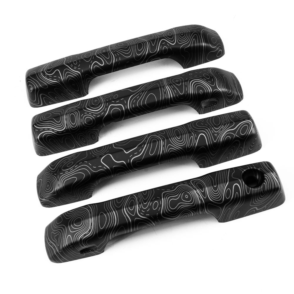 Exterior Full Door Handle Overlays Tundra (2022+) & Sequoia (2023+) & Tacoma (2024+)