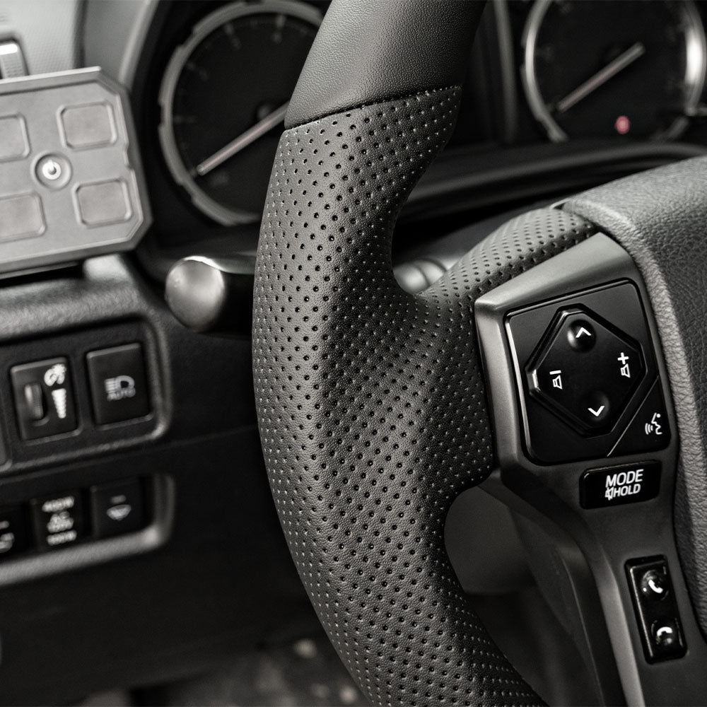Leather Heated Steering Wheel 4Runner (2014-2024) & Tacoma (2016-2023)