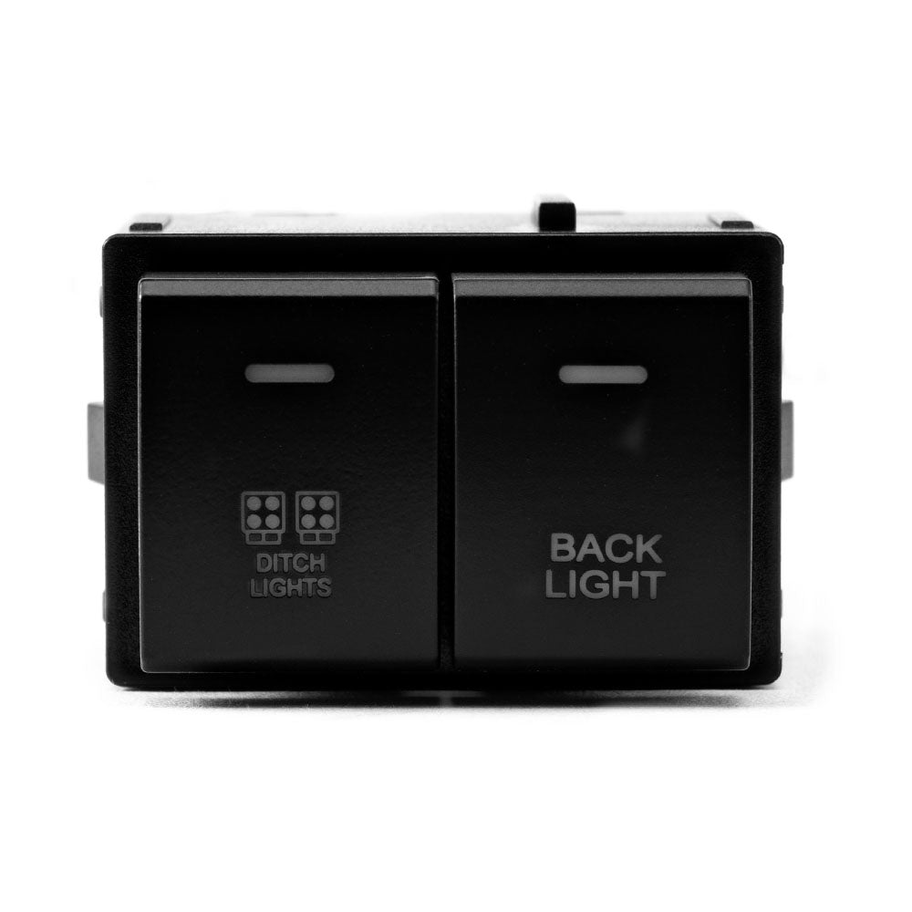 Ditch Light & Backlight Dual Function Switch 4Runner (2010+) & Tacoma (2016+) & Tundra (2007+) & Sequoia (2023+) & Land Cruiser (2024+)