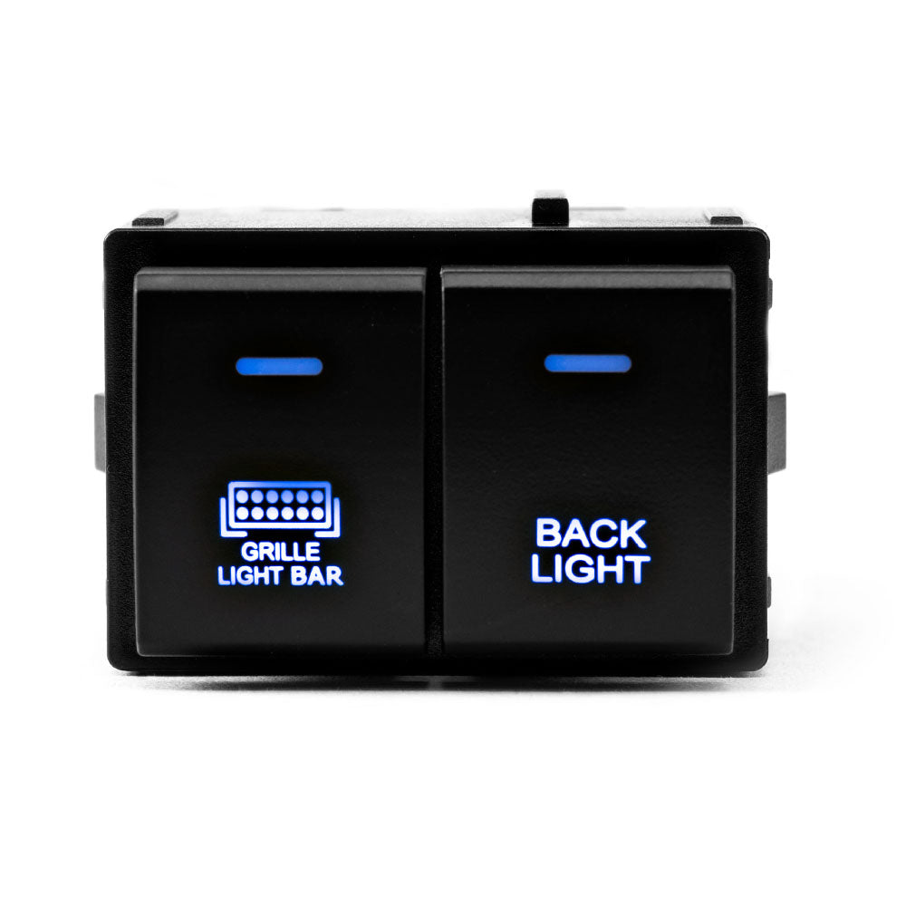Grille Light Bar & Backlight Dual Function Switch 4Runner (2010+) & Tacoma (2016+) & Tundra (2007+) & Sequoia (2023+) & Land Cruiser (2024+)