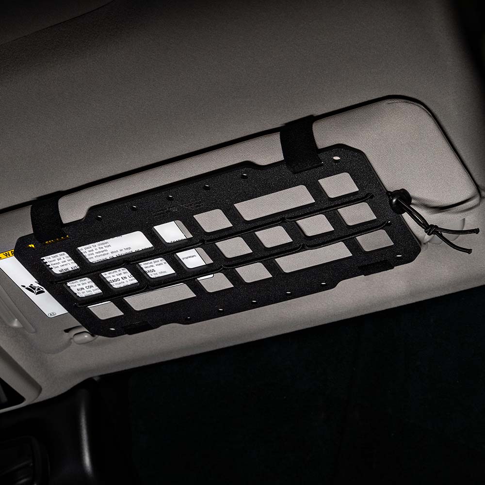 Universal Sun Visor Molle Panel