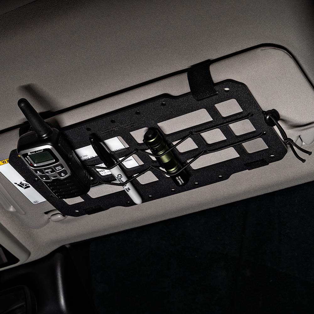 Universal Sun Visor Molle Panel