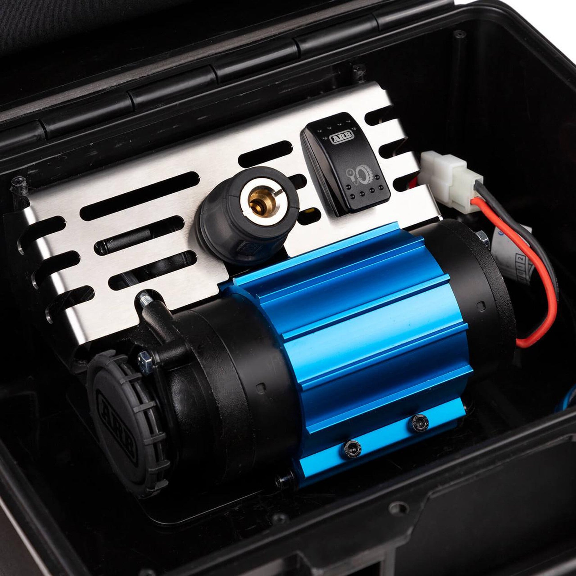 Single Motor Portable 12V Air Compressor