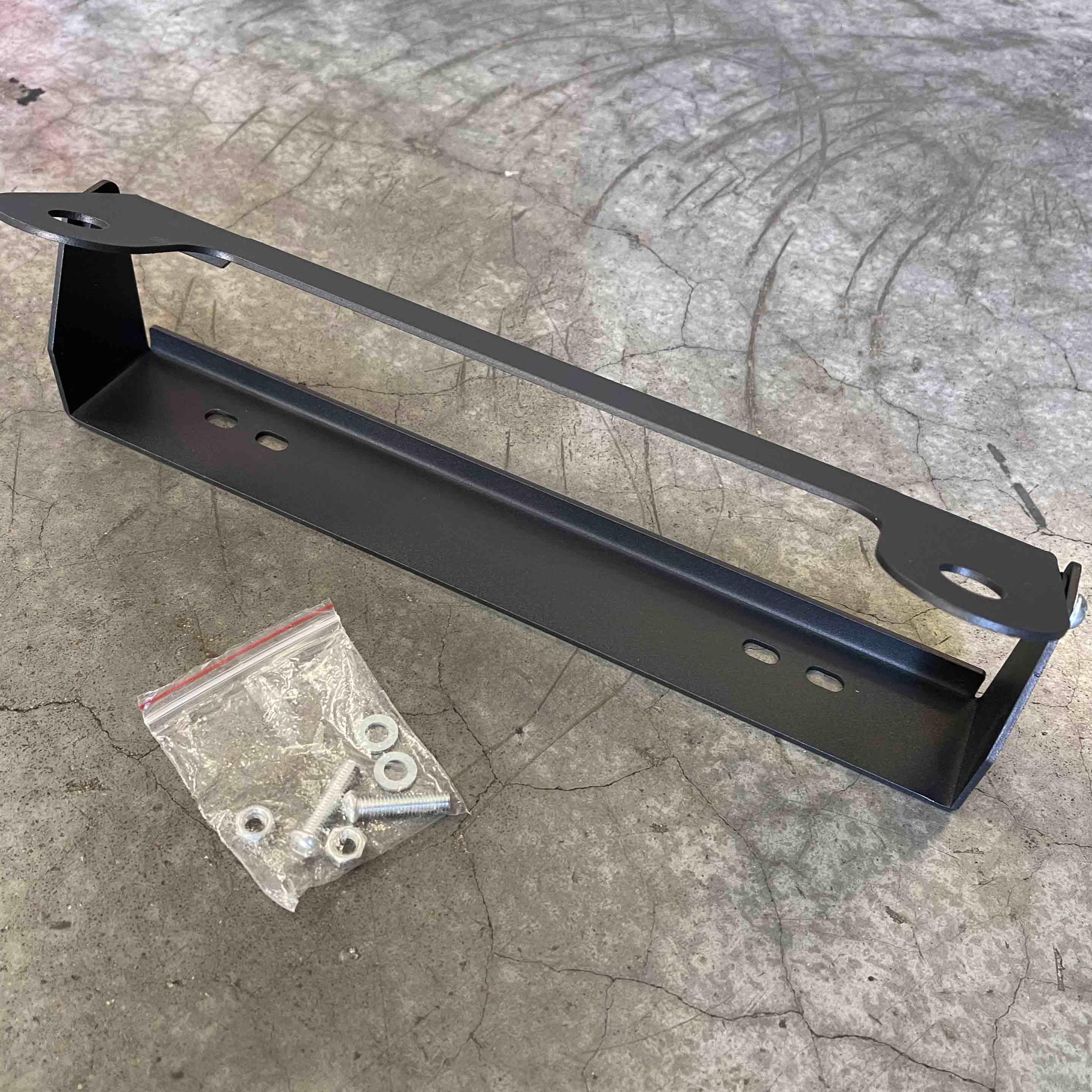 Flip Up Front License Plate Holder - Hawse Fairlead