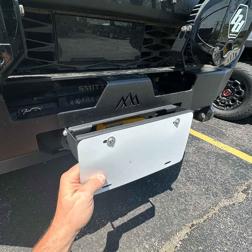 Jeep TJ / Lj Side Mount License Plate Mount-654860