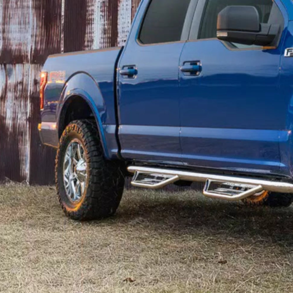 Stainless Steel Cab Length Podium Steps Tacoma (2016-2023)