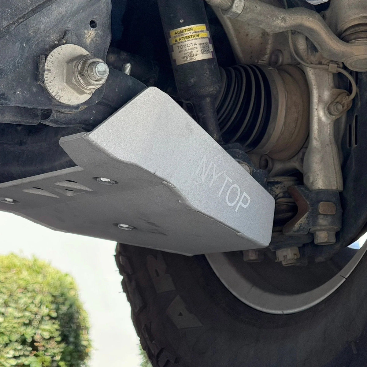 NYTOP Lower Control Arm Skid Plate for 2024+ Toyota Tacoma