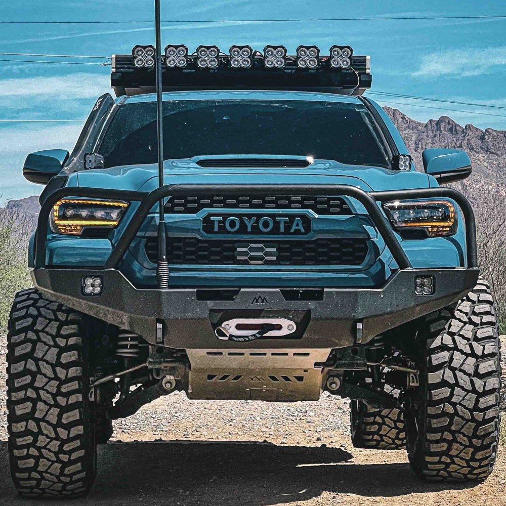 Hi-Lite Overland Front Bumper Bull Bar Tacoma (2016-2023)
