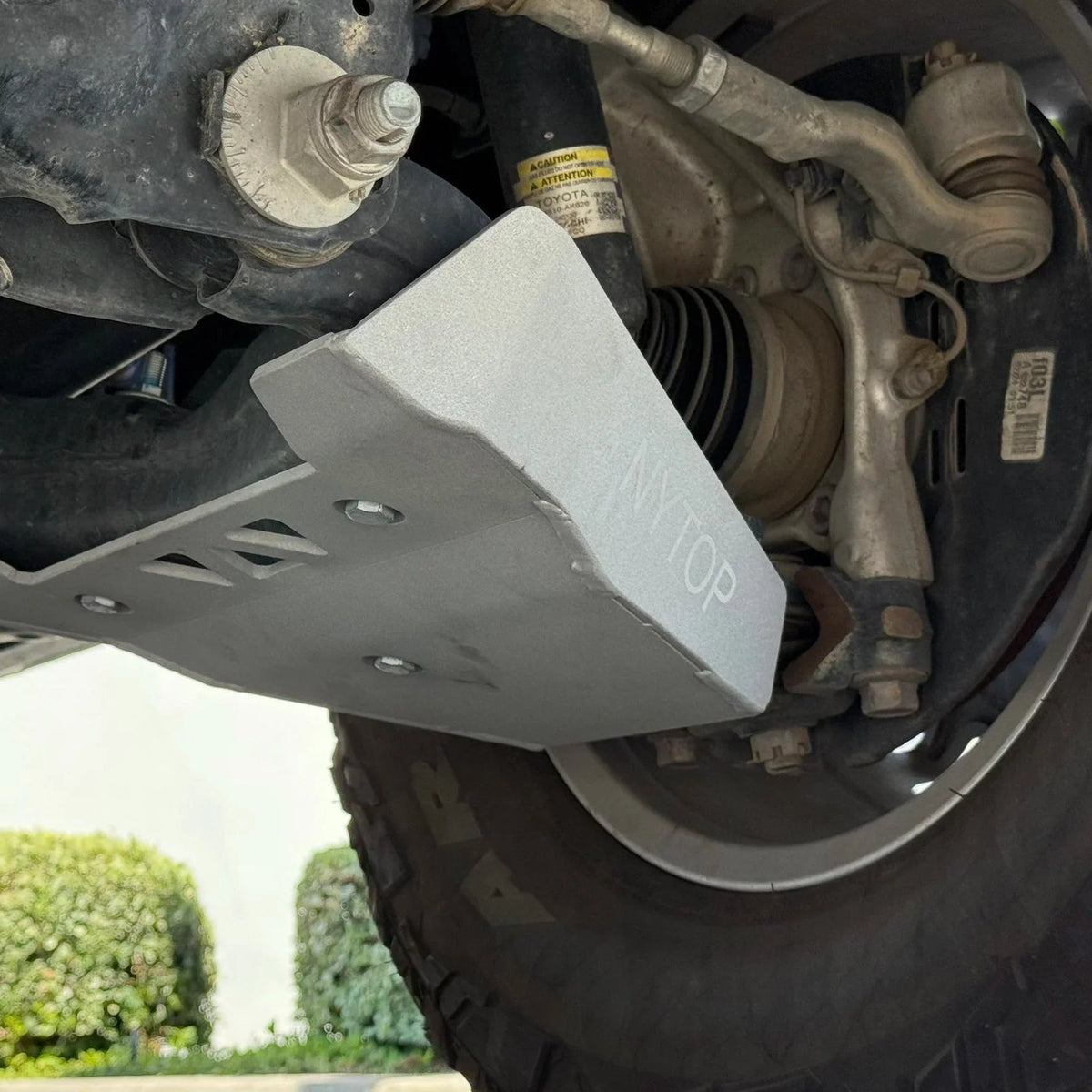 NYTOP Lower Control Arm Skid Plate for 2024+ Toyota Tacoma