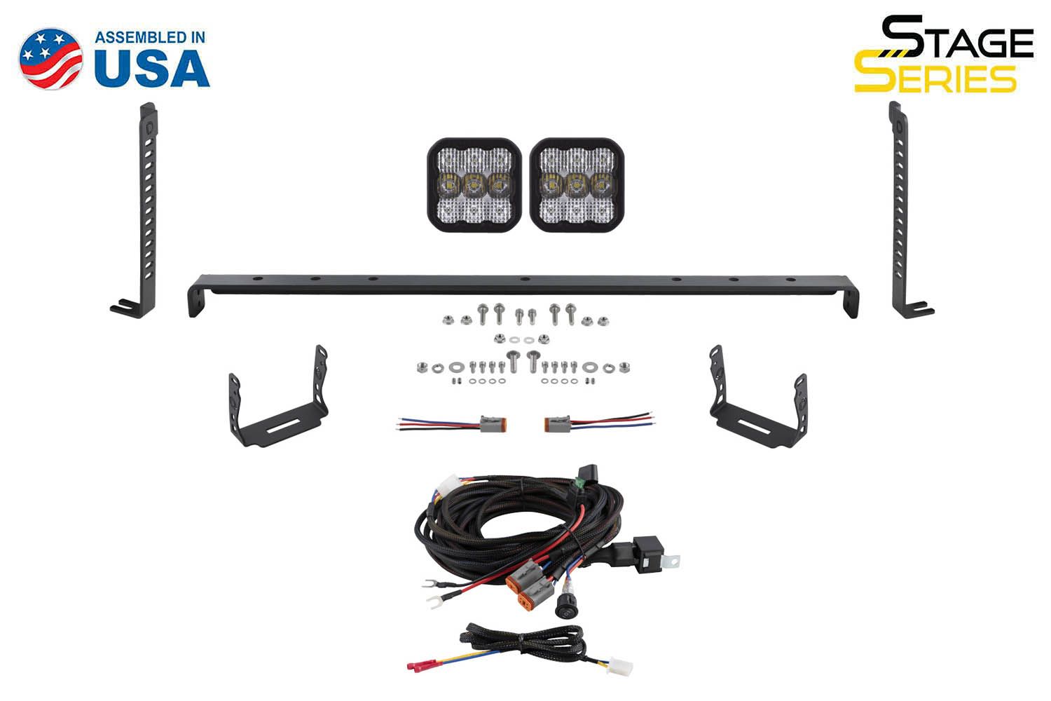 SS5 Stealth Grille LED Pod Kit 4Runner (2014-2024)