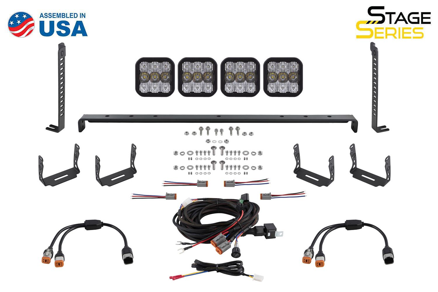 SS5 Stealth Grille LED Pod Kit 4Runner (2014-2024)