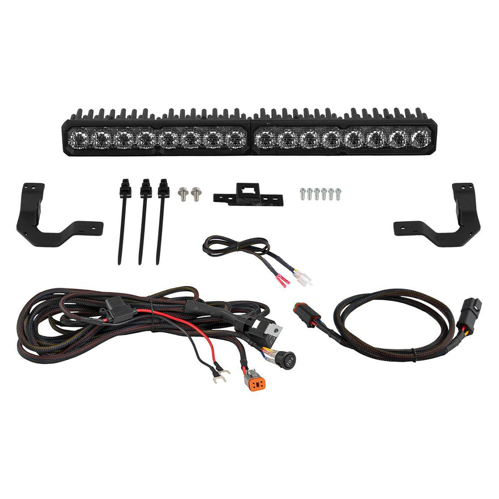 SS20 TRD Pro Grille / Trailhunter Grille Lightbar Kit Tacoma (2024+)