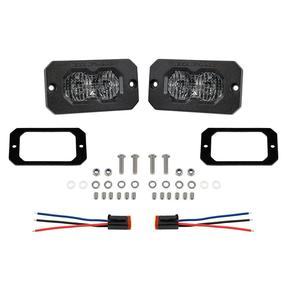 C2 Pod Light Pair Flush Mount