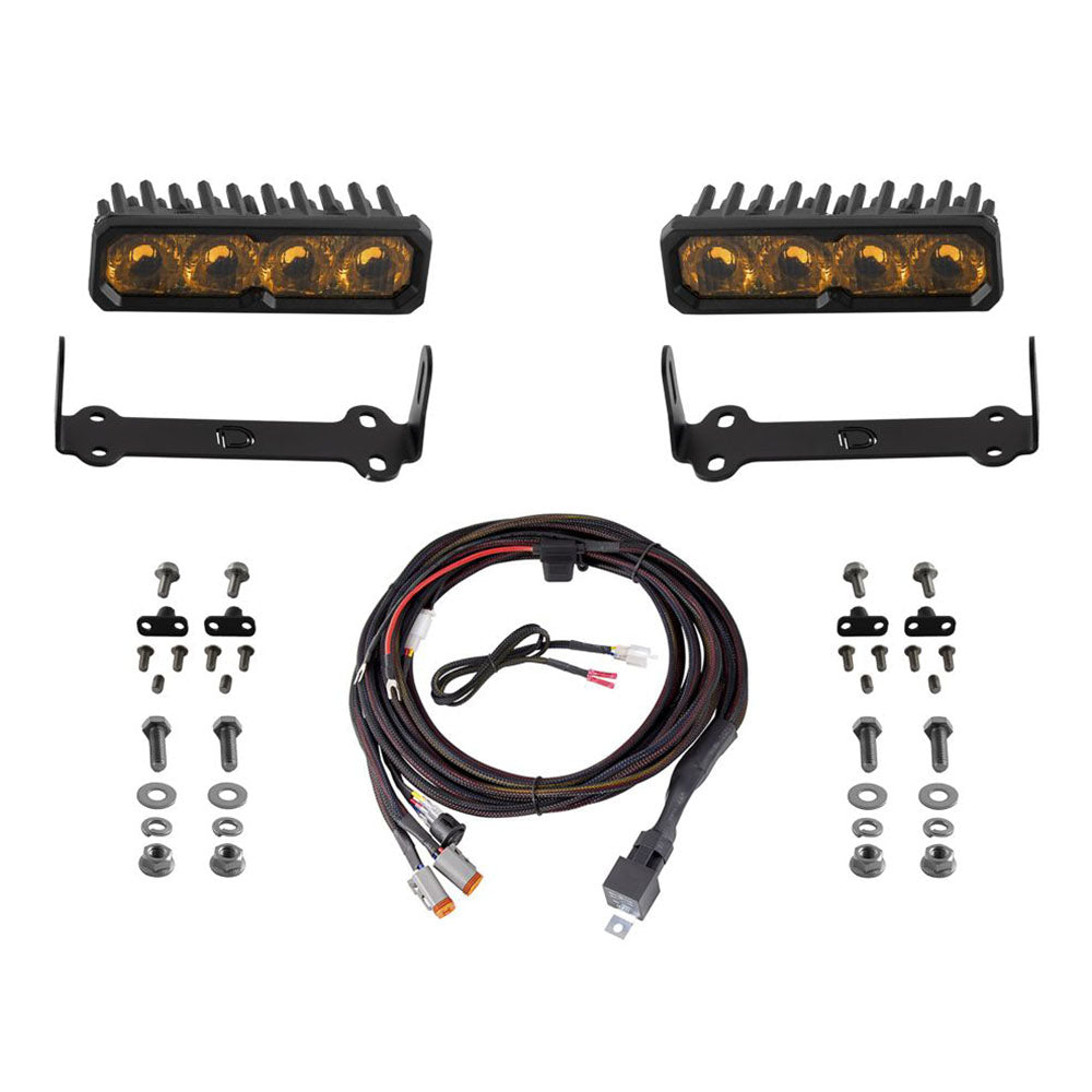 SS6 SAE/DOT LED Grille Light Bar Kit 4Runner (2014-2024)