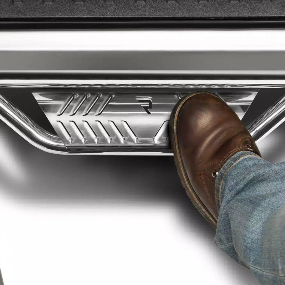 Stainless Steel Cab length podium steps Tundra (2022+)