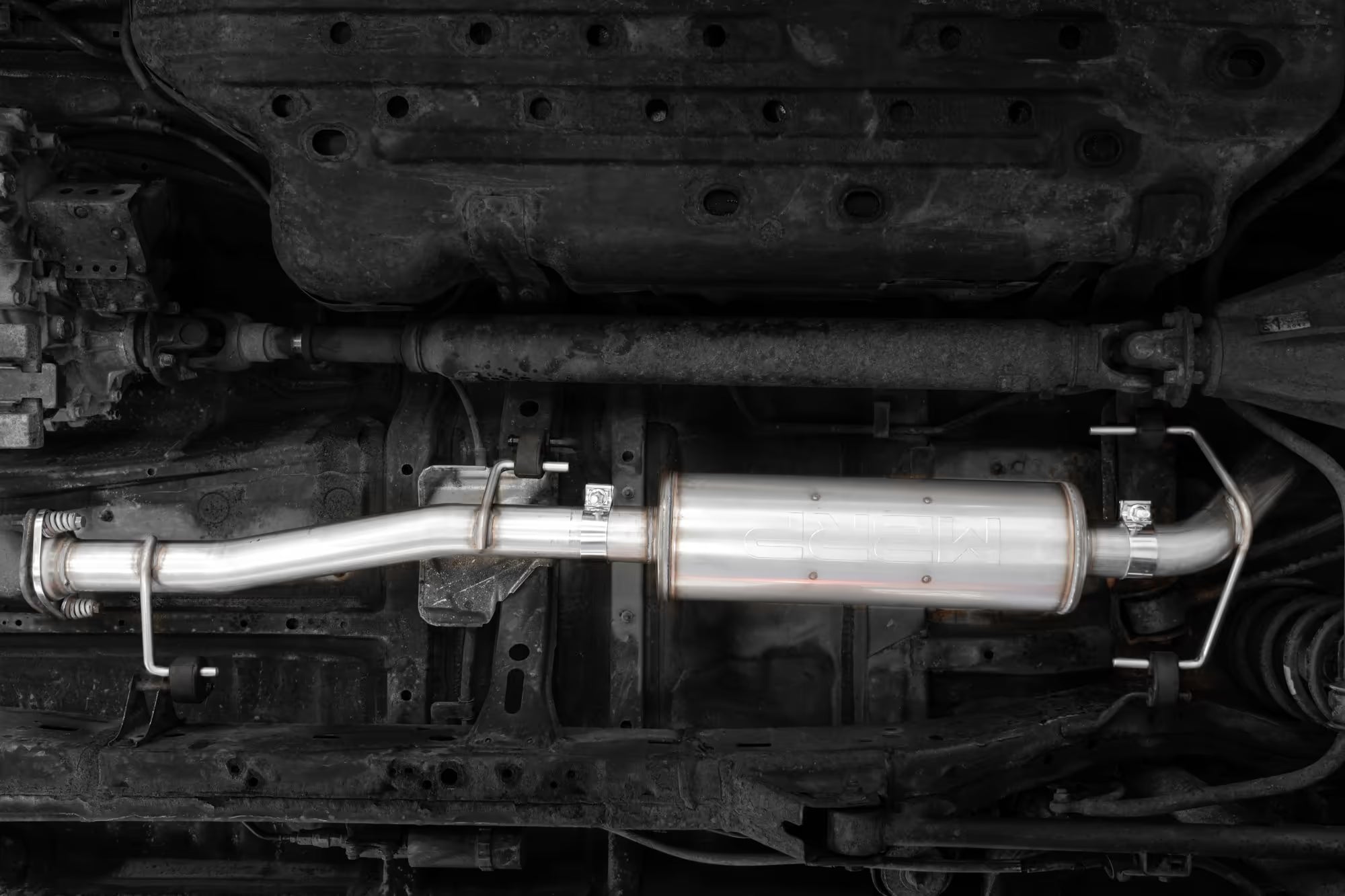 2.5" Cat Back Turn Down Exhaust 4Runner (2010-2024)