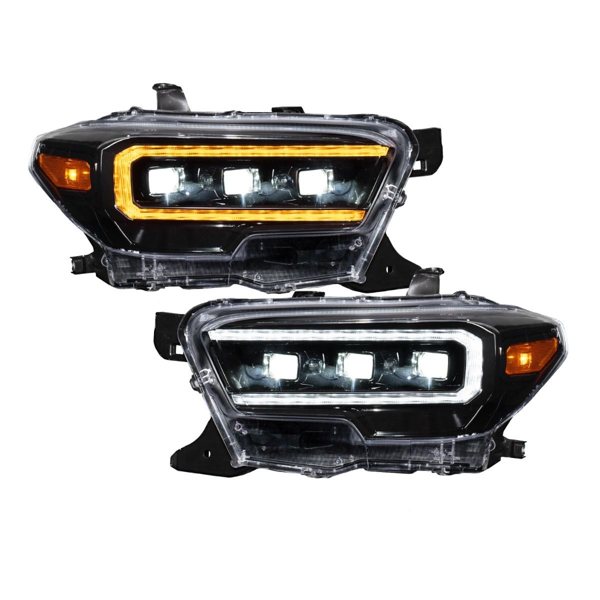 Sequential LED Projector Headlights with Selectable DRL Tacoma (2016-2023)