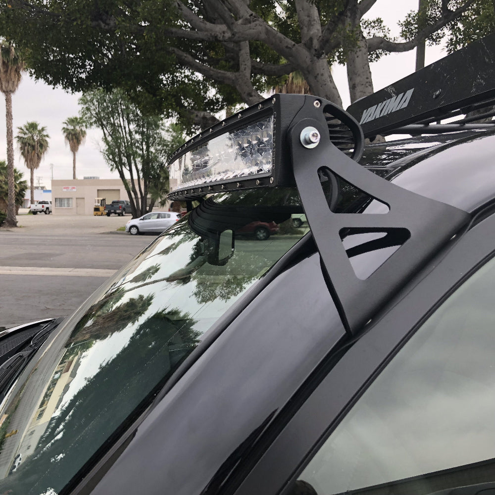 52" Curved LED Roof Light Bar Brackets Kit 4Runner (2003-2024)