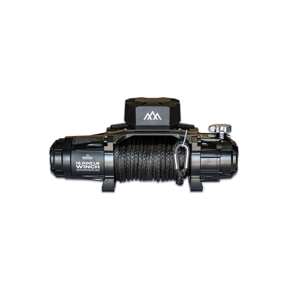 Backwoods Adventure Mods 12,000 lb winch with synthetic line