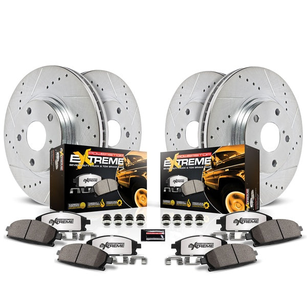 PowerStop Z36 Truck and Tow brake upgrade kit for 2010-2024 Toyota 4Runner