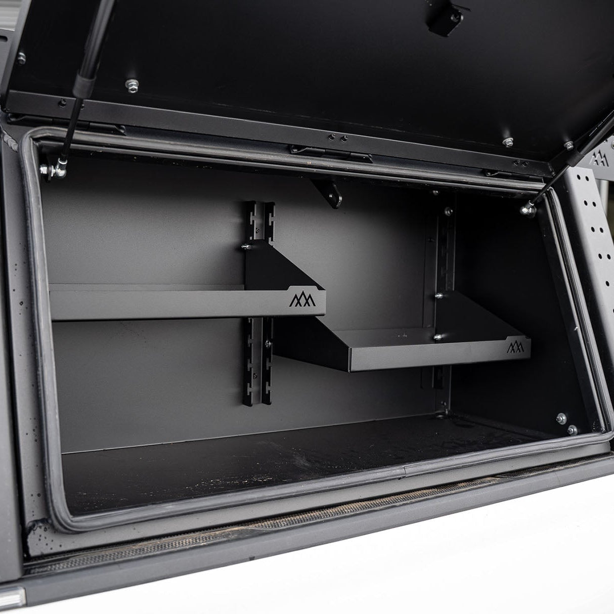 Aluminum Bed Rack Storage Box Tacoma (2016+)