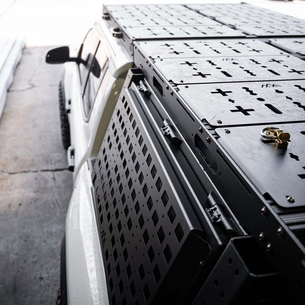 Aluminum Bed Rack Storage Box Tacoma (2016+)