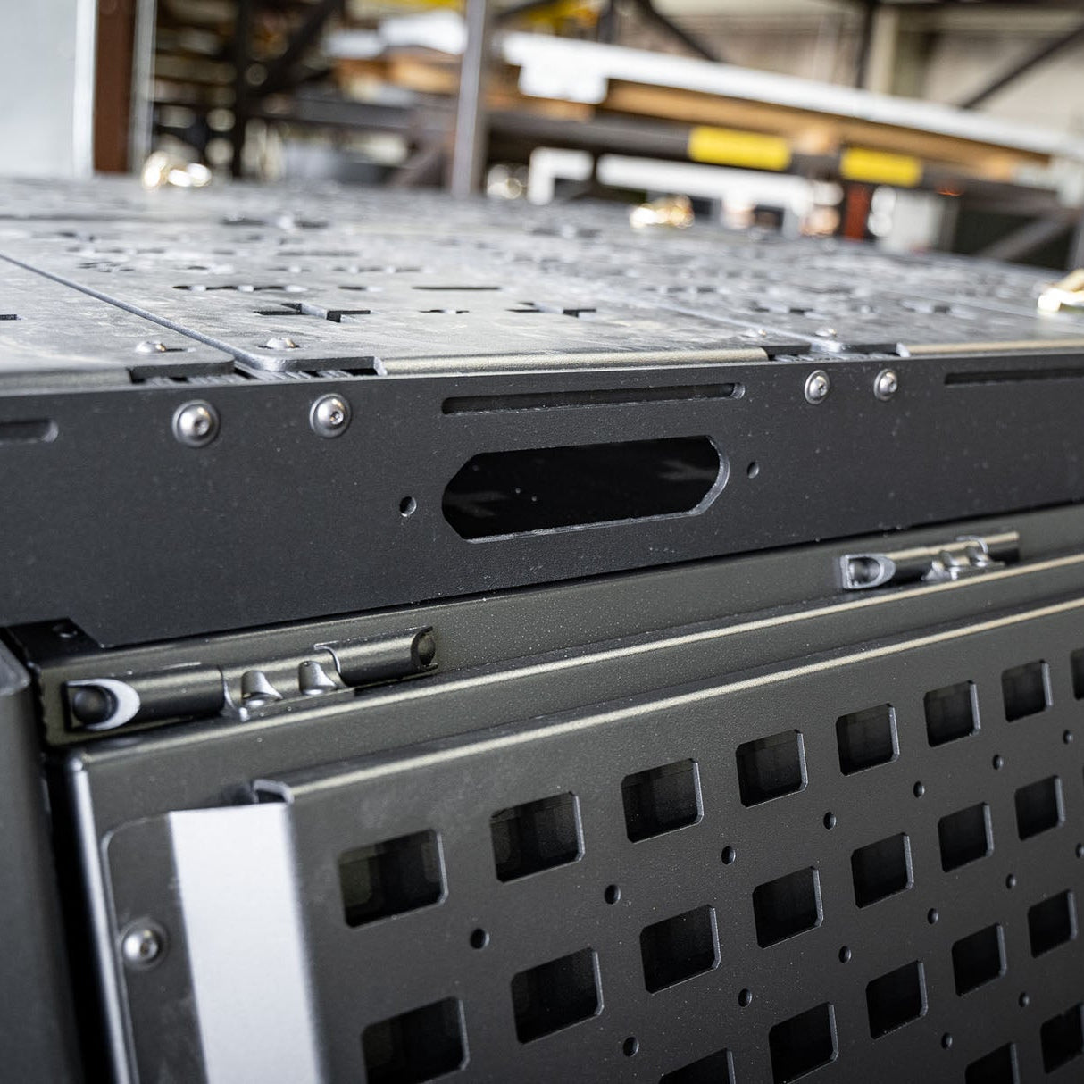 Aluminum Bed Rack Storage Box Tacoma (2016+)