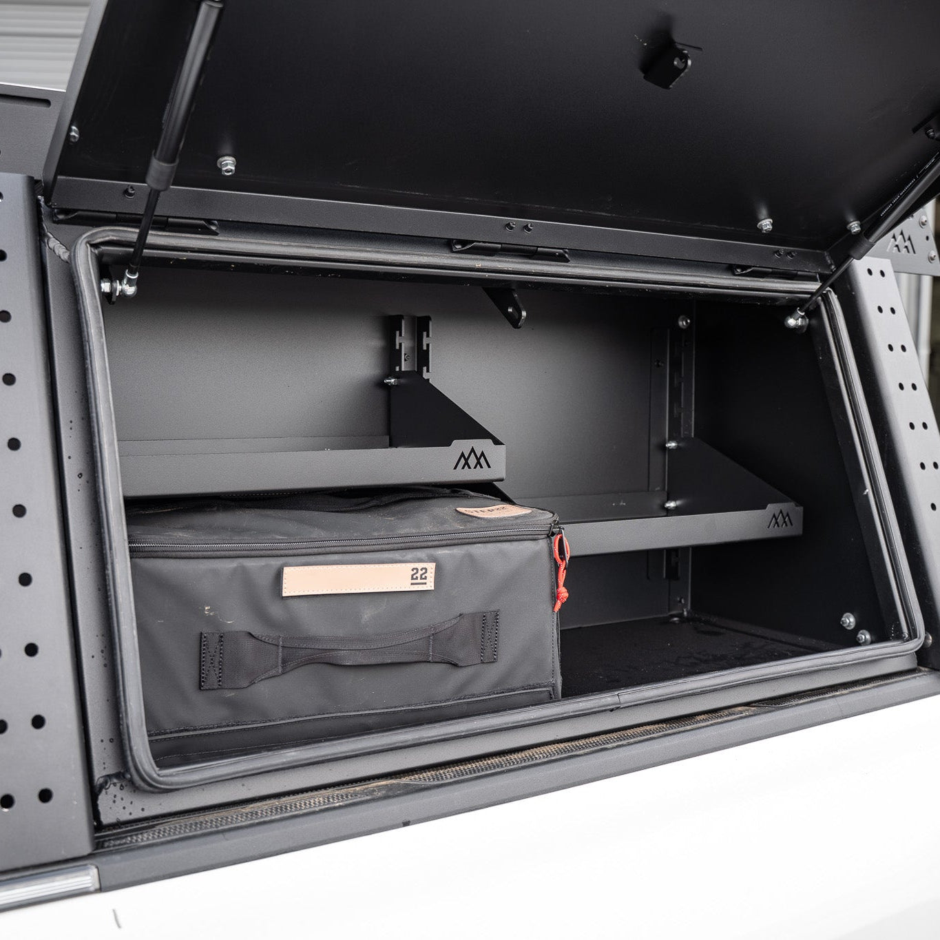 Aluminum Bed Rack Storage Box Tacoma (2016+)