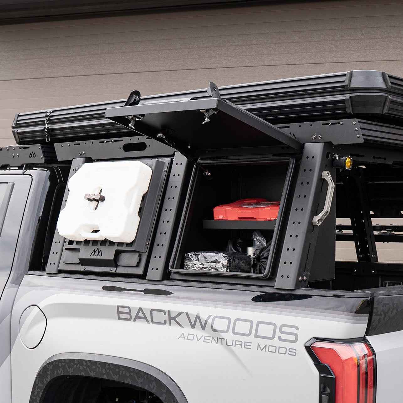 Aluminum Bed Rack Storage Box Tundra (2022+)