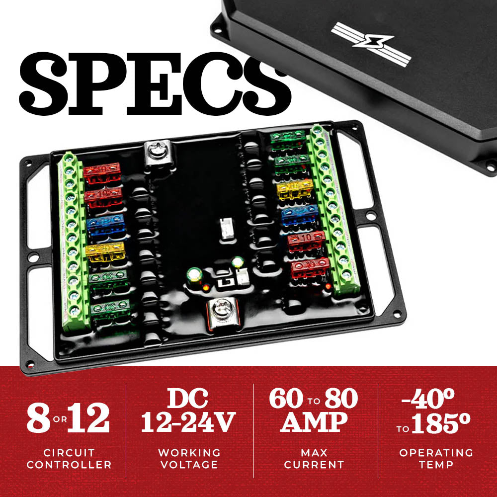 YP2 8 or 12 Button Auxiliary Power Kit + Bracket Tacoma (2016-2023)