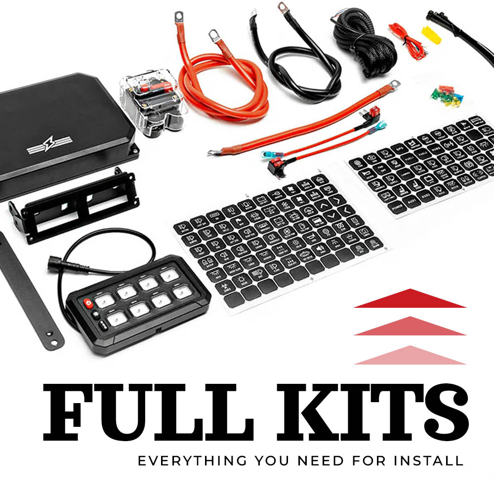 YP2 8 or 12 Button Auxiliary Power Kit + Bracket Tacoma (2016-2023)
