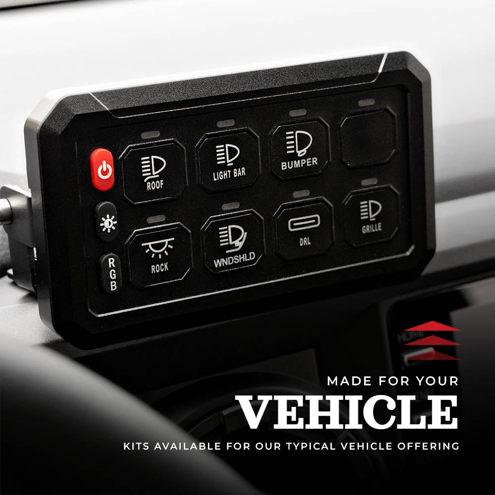 YP2 Auxiliary Power Kit + Vehicle Specific Bracket 4Runner & Tundra & Tacoma & Land Cruiser & Sequoia