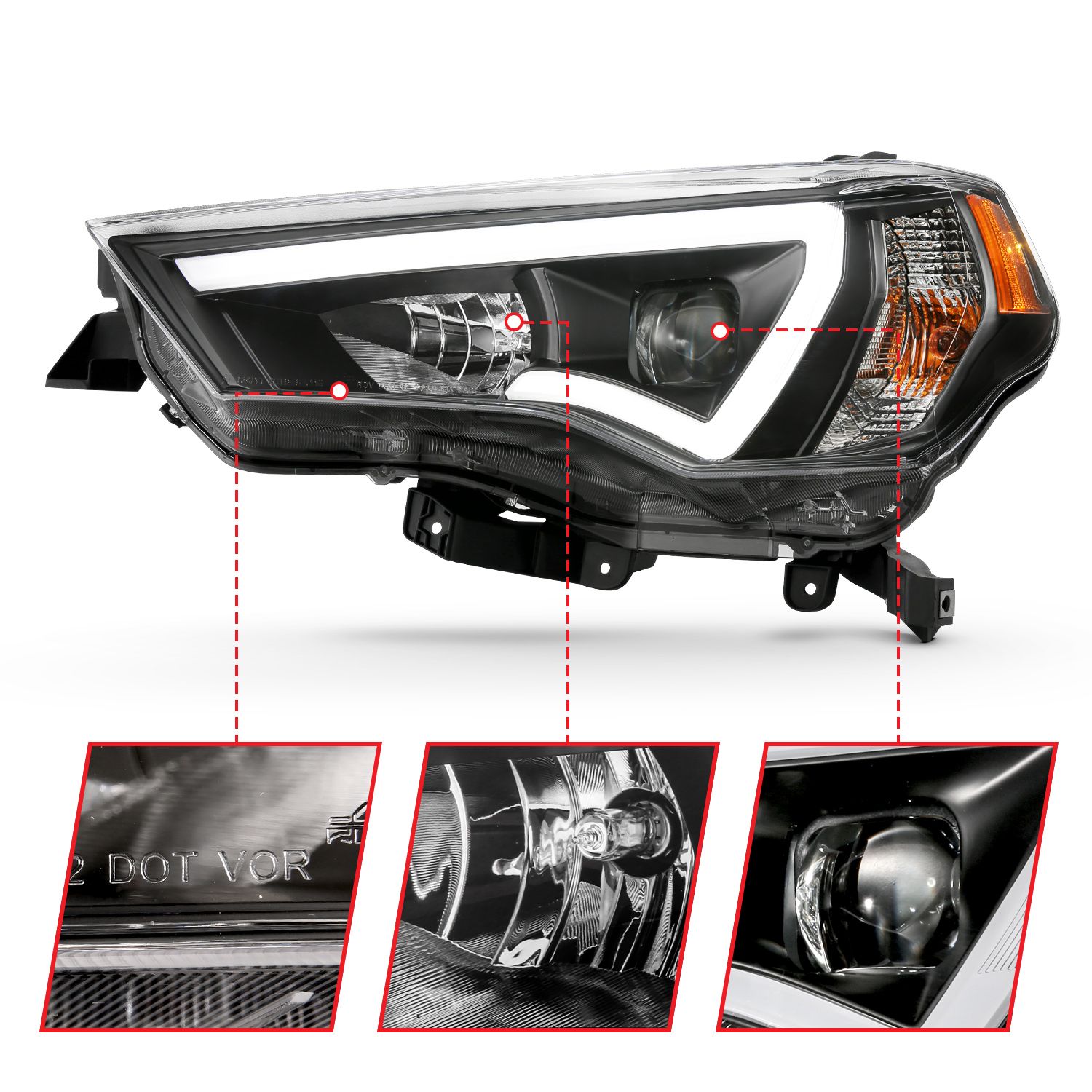 Projector Headlights 4Runner (2014-2024)