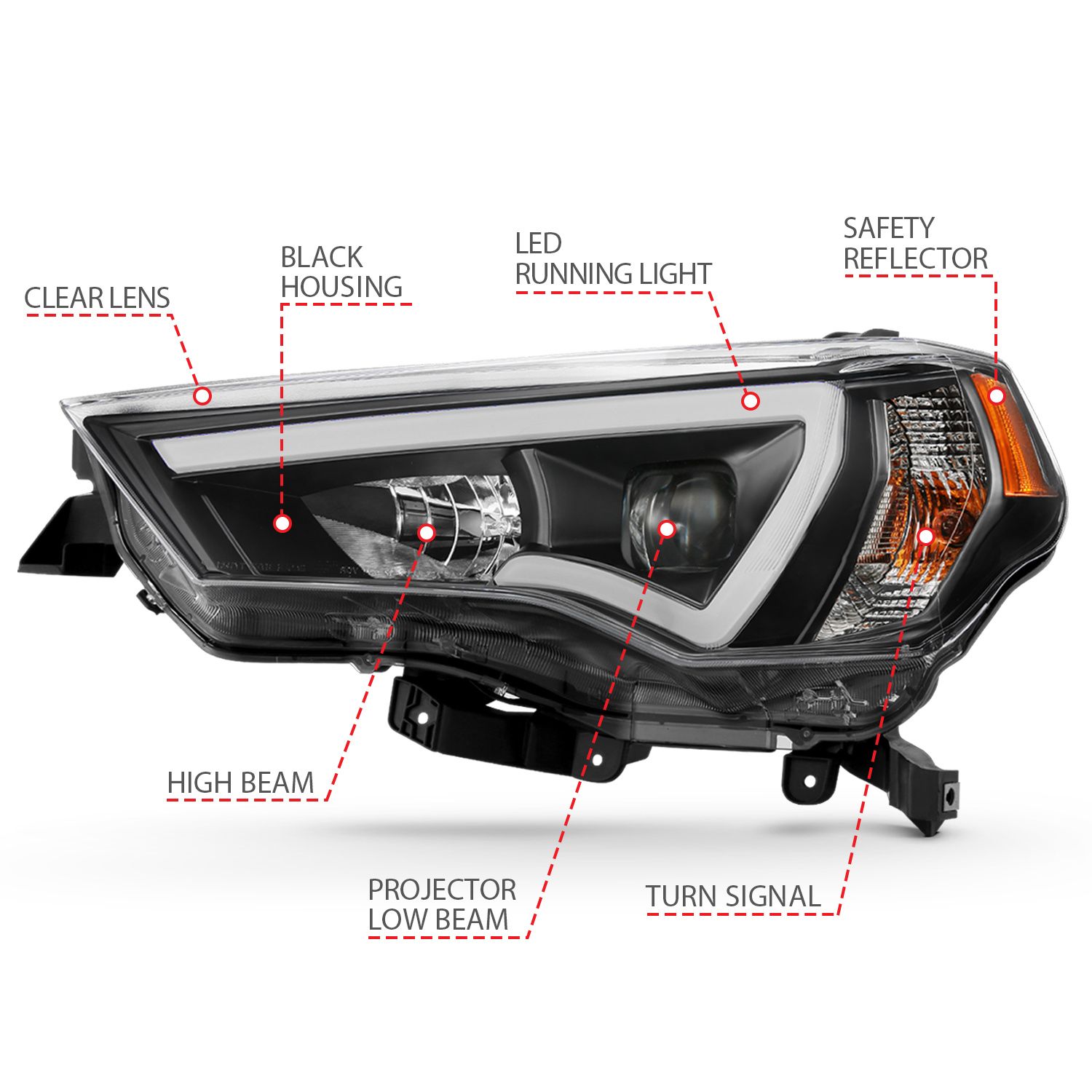 Projector Headlights 4Runner (2014-2024)