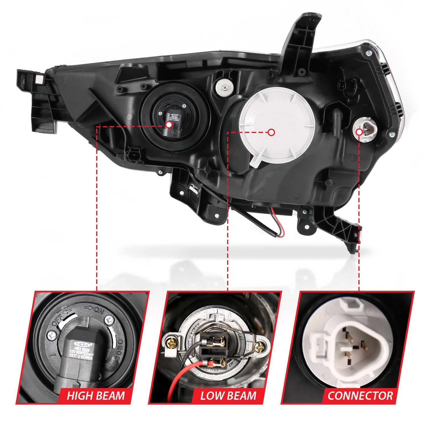 Projector Headlights 4Runner (2014-2024)