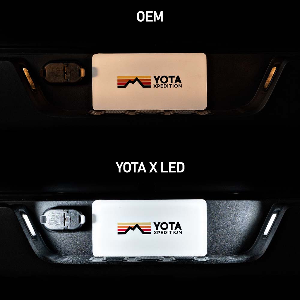 LED License Plate Lights Tacoma (2016-2023)