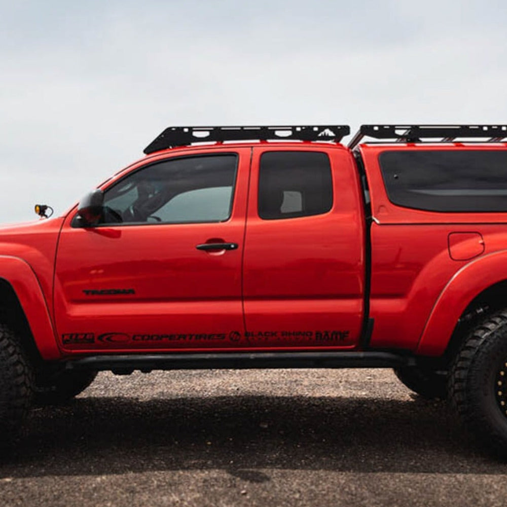 Sherpa Teton roof rack installed on a Toyota Tacoma Access Cab
