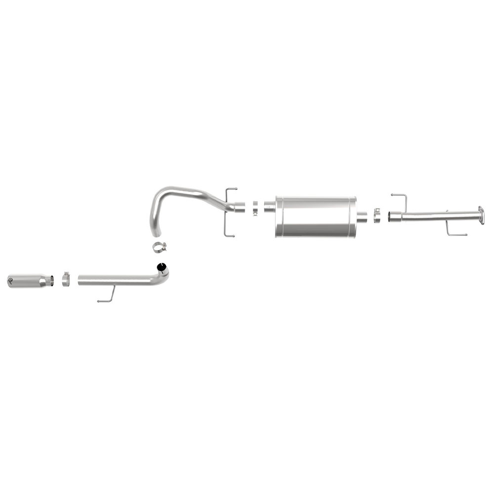 MACHForce XP Cat-Back Exhaust Polished Tip 4Runner (2010-2024)