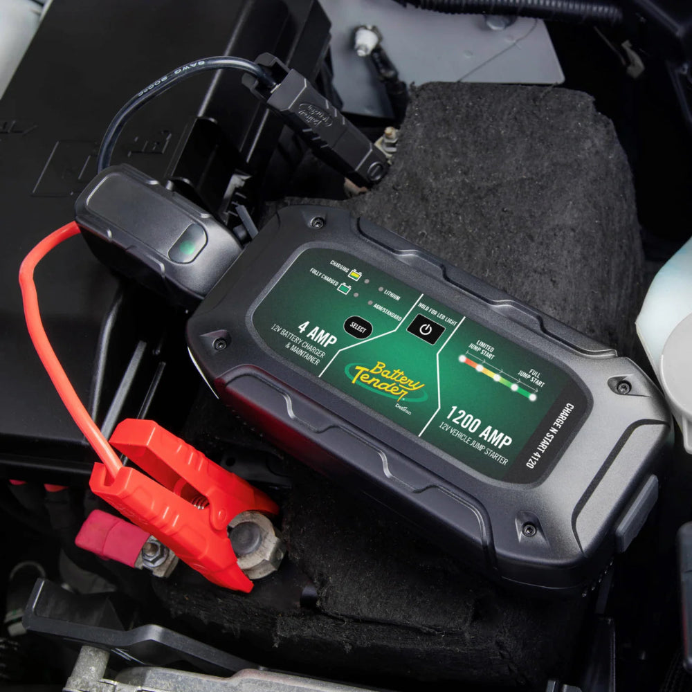 Charge N Start 4120 4 AMP Battery Charger & 1200 AMP Jump Starter