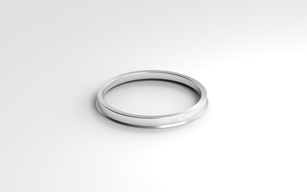 106.1 mm to 95.1 mm Hub Centric Adapter Ring Kit