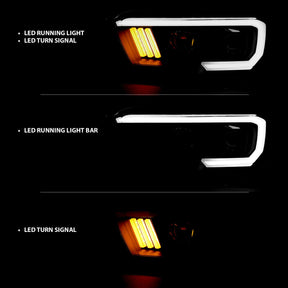 LED Plank Style Projector Headlights Tacoma (2016-2023)