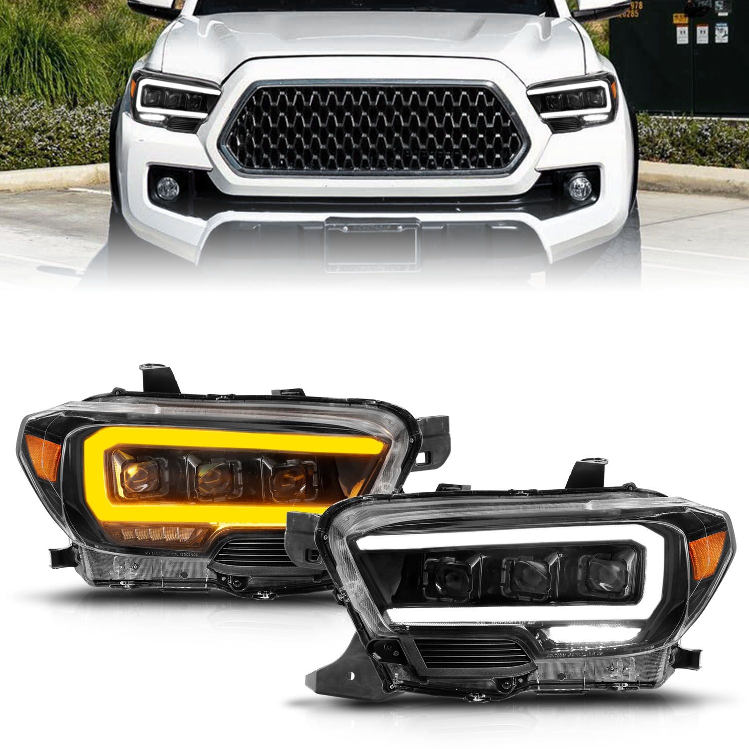 Sequential LED Projector Headlights Tacoma (2016-2023)