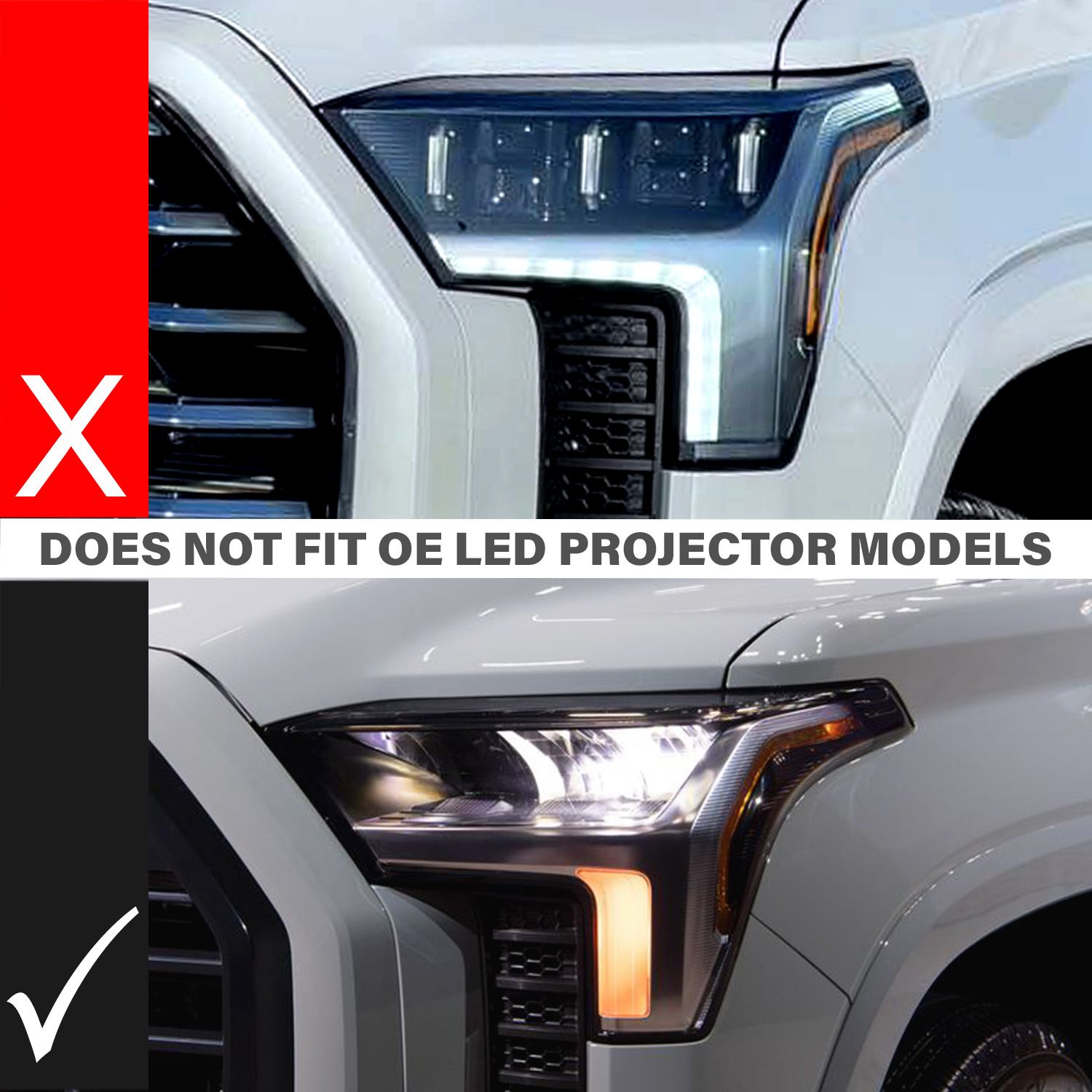 Z-Series Full LED Projector Headlights Tundra (2022+) Passenger Side