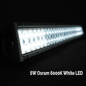 14" Dual Row 5D Optic OSRAM LED Bar