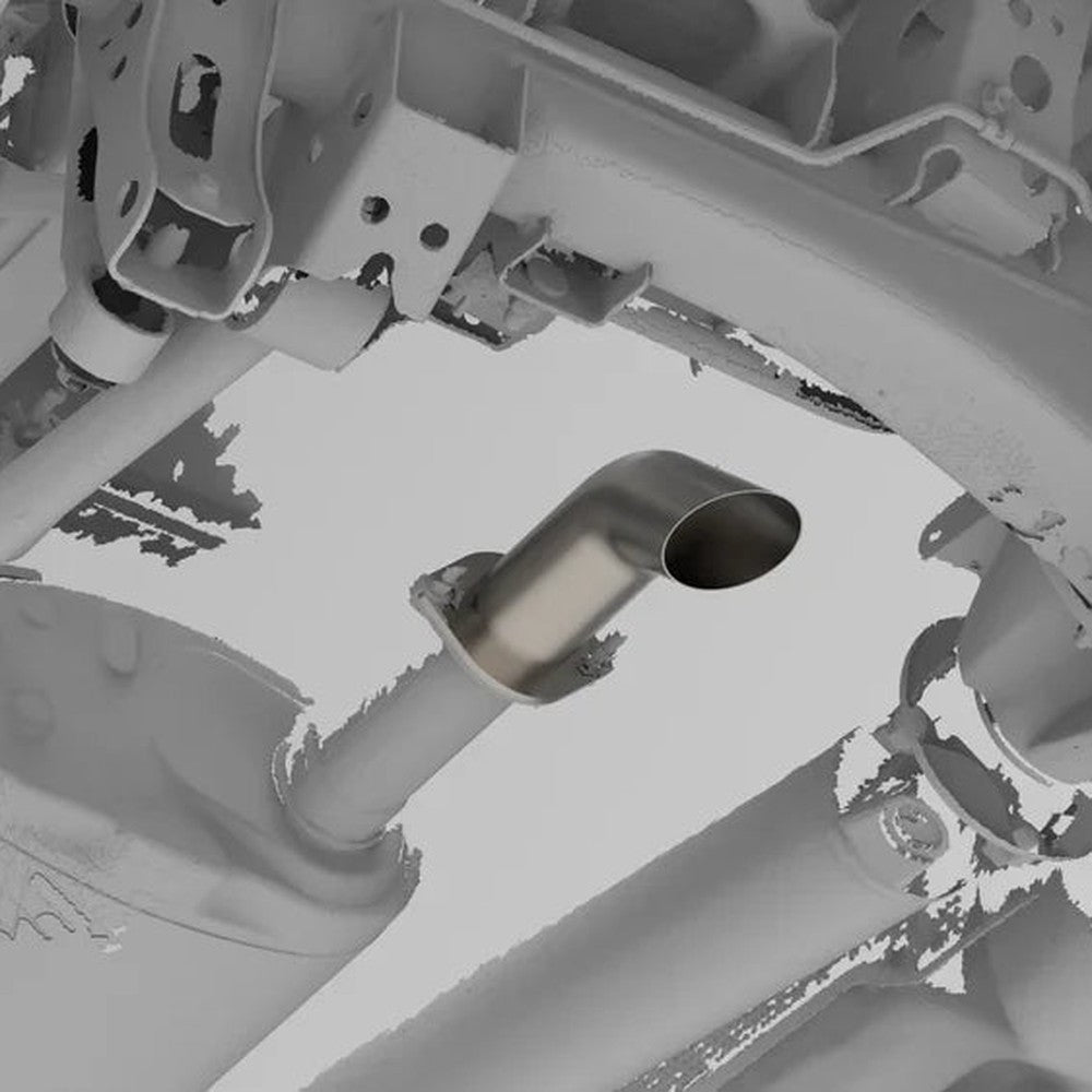NYTOP titanium axle dump exhaust tip for 2023+ Toyota Sequoia