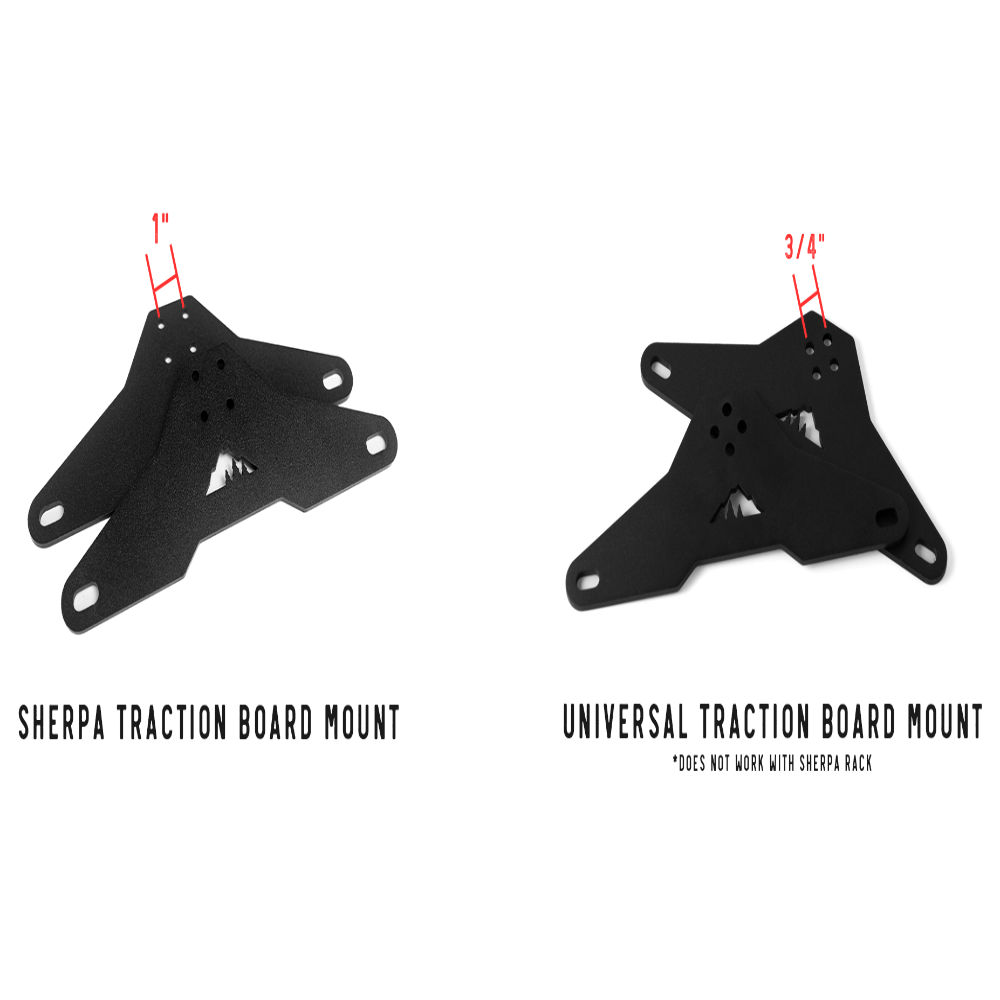 Sherpa Traction Board Mounts