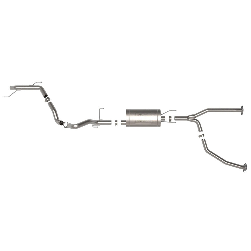 2-2/2 IN to 3 IN 304 Stainless Steel Cat-ack Exhaust System Sequoia (2023+)