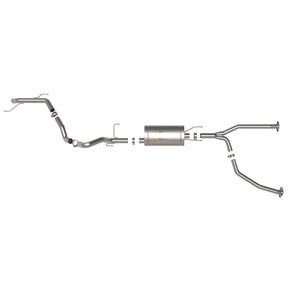 2-2/2 IN to 3 IN 304 Stainless Steel Cat-ack Exhaust System Sequoia (2023+)